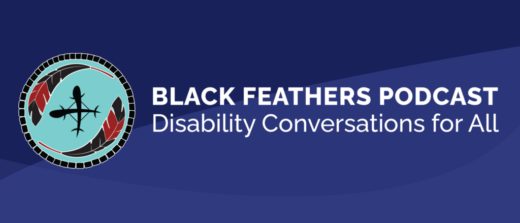 Black Feathers Podcast Healthy Conversations for All logo